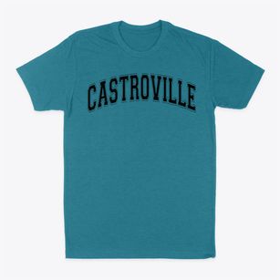 Castroville Elementary School Varsity Arch Classic Dad T-Shirt