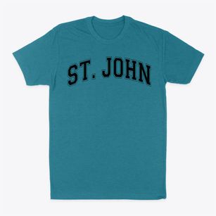 Saint John Elementary Middle School Varsity Arch Classic Dad T-Shirt