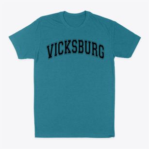 Vicksburg Middle School Varsity Arch Classic Dad T-Shirt