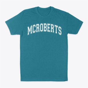 Mcroberts Elementary School Varsity Arch Classic Dad T-Shirt
