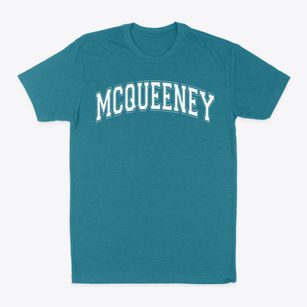Mcqueeney Elementary School Varsity Arch Classic Dad T-Shirt