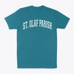 St Olaf Parish Varsity Arch Classic Dad T-Shirt