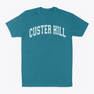 Custer Hill Elementary School Varsity Arch Classic Dad T-Shirt