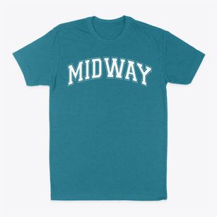 Midway School Varsity Arch Classic Dad T-Shirt
