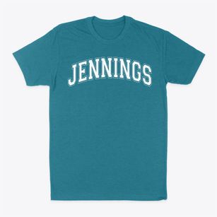 Jennings West End Elementary School Varsity Arch Classic Dad T-Shirt