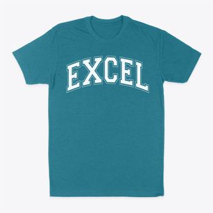 Excel Charter Academy Varsity Arch Classic Dad T-Shirt