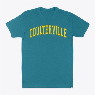 Coulterville High School Varsity Arch Classic Dad T-Shirt