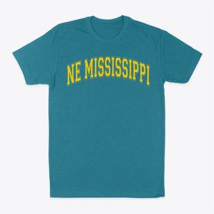 Ne Mississippi Regional Alternative Varsity Arch Classic Dad T-Shirt