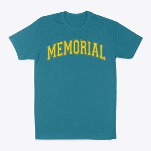 Memorial High School Varsity Arch Classic Dad T-Shirt