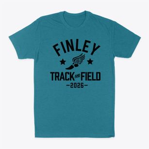 Finley Elementary School Track and Field Classic Dad T-Shirt