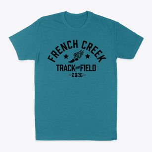 French Creek Elementary School Track and Field Classic Dad T-Shirt
