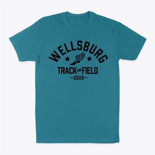 Wellsburg Middle School Track and Field Classic Dad T-Shirt