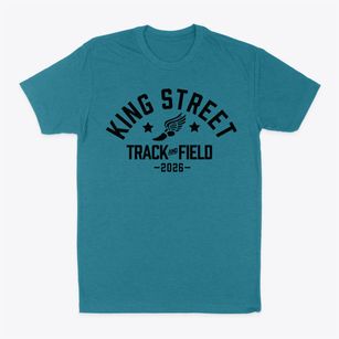 King Street Primary School Track and Field Classic Dad T-Shirt