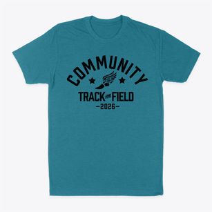 Community High School Track and Field Classic Dad T-Shirt