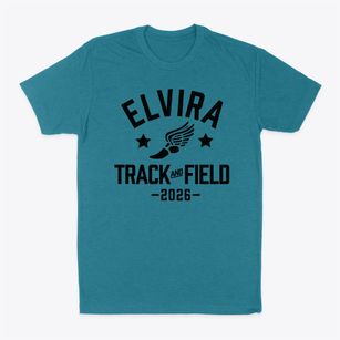 Elvira Elementary School Track and Field Classic Dad T-Shirt