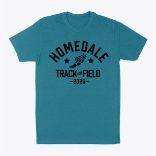 Homedale Elementary School Track and Field Classic Dad T-Shirt