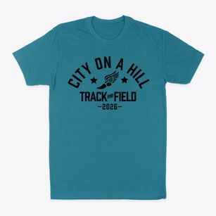 City On A Hill Track and Field Classic Dad T-Shirt