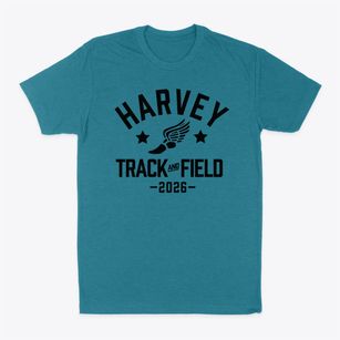 K William Harvey Elementary School Track and Field Classic Dad T-Shirt