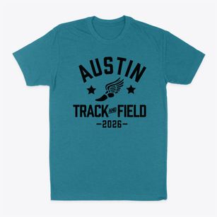 Austin Elementary School Track and Field Classic Dad T-Shirt