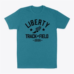 Liberty High School Track and Field Classic Dad T-Shirt
