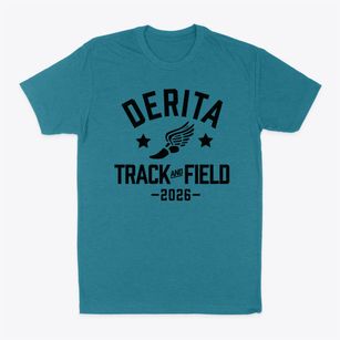 Derita Elementary School Track and Field Classic Dad T-Shirt