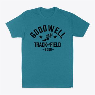 Goodwell High School Track and Field Classic Dad T-Shirt