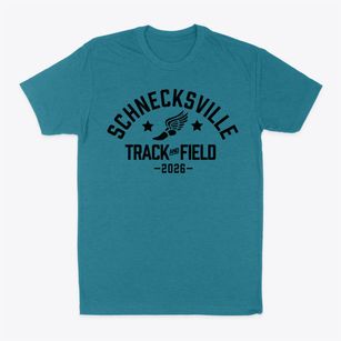 Schnecksville Elementary School Track and Field Classic Dad T-Shirt