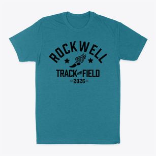 Rockwell Primary School Track and Field Classic Dad T-Shirt