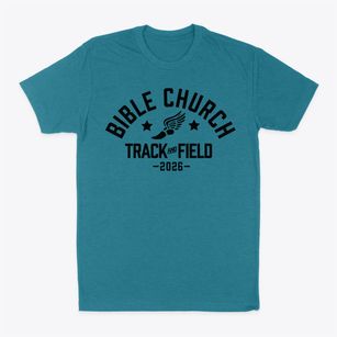 Bible Church Academy Track and Field Classic Dad T-Shirt