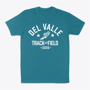 Del Valle High School Track and Field Classic Dad T-Shirt