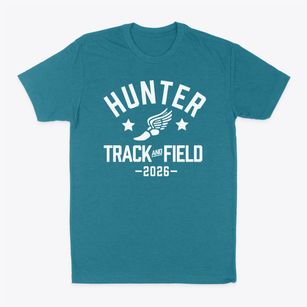 Hunter High School Track and Field Classic Dad T-Shirt
