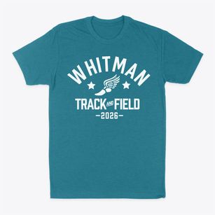 Whitman Middle School Track and Field Classic Dad T-Shirt