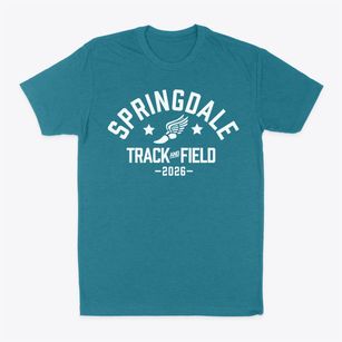 Springdale Elementary School Track and Field Classic Dad T-Shirt