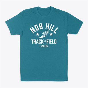 Nob Hill Elementary School Track and Field Classic Dad T-Shirt