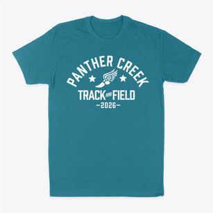 Panther Creek Elementary School Track and Field Classic Dad T-Shirt