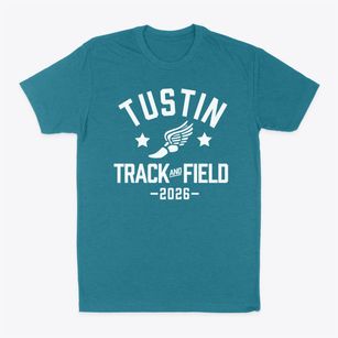 Tustin Memorial Elementary School Track and Field Classic Dad T-Shirt