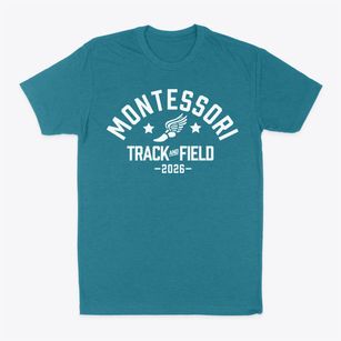 Montessori School Of Sonoma Track and Field Classic Dad T-Shirt