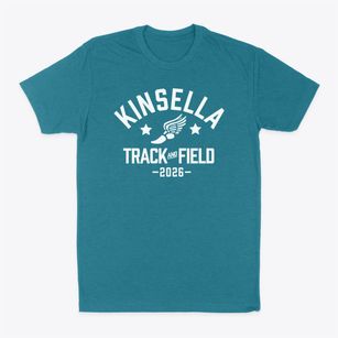 Kinsella Elementary School Track and Field Classic Dad T-Shirt