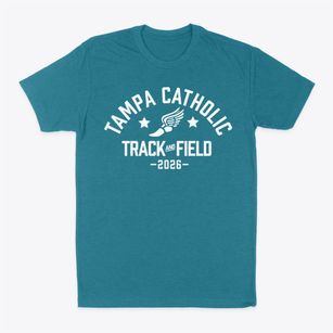 Tampa Catholic High School Track and Field Classic Dad T-Shirt