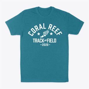 Coral Reef High School Track and Field Classic Dad T-Shirt