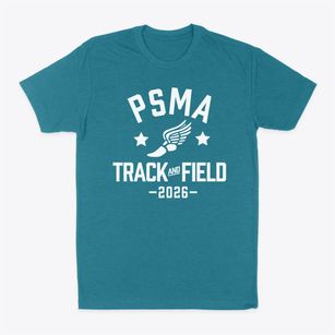 Phoenix Stem Military Academy Track and Field Classic Dad T-Shirt