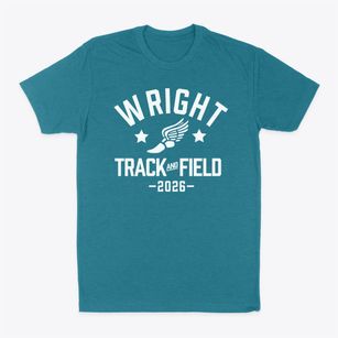 Wright Elementary School Track and Field Classic Dad T-Shirt