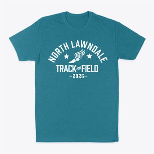 North Lawndale College Prep Track and Field Classic Dad T-Shirt