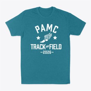 Phoenix Academic Magnet Elementary Schoo Track and Field Classic Dad T-Shirt