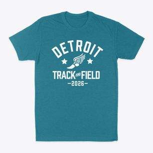 Detroit International Academy Track and Field Classic Dad T-Shirt