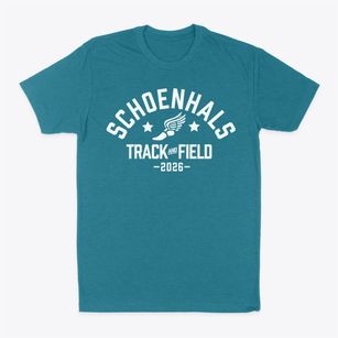 Schoenhals Elementary School Track and Field Classic Dad T-Shirt