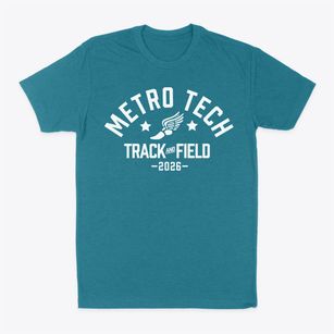 Metro Tech Career Academy Track and Field Classic Dad T-Shirt