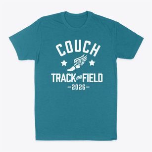 Couch High School Track and Field Classic Dad T-Shirt