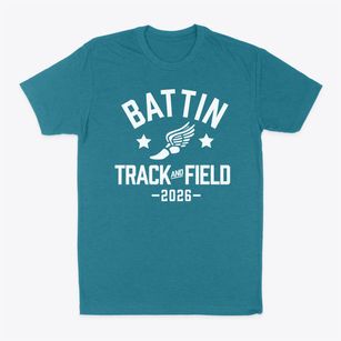 Battin Track and Field Classic Dad T-Shirt