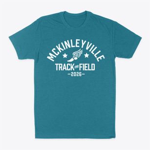 Mckinleyville High School Track and Field Classic Dad T-Shirt